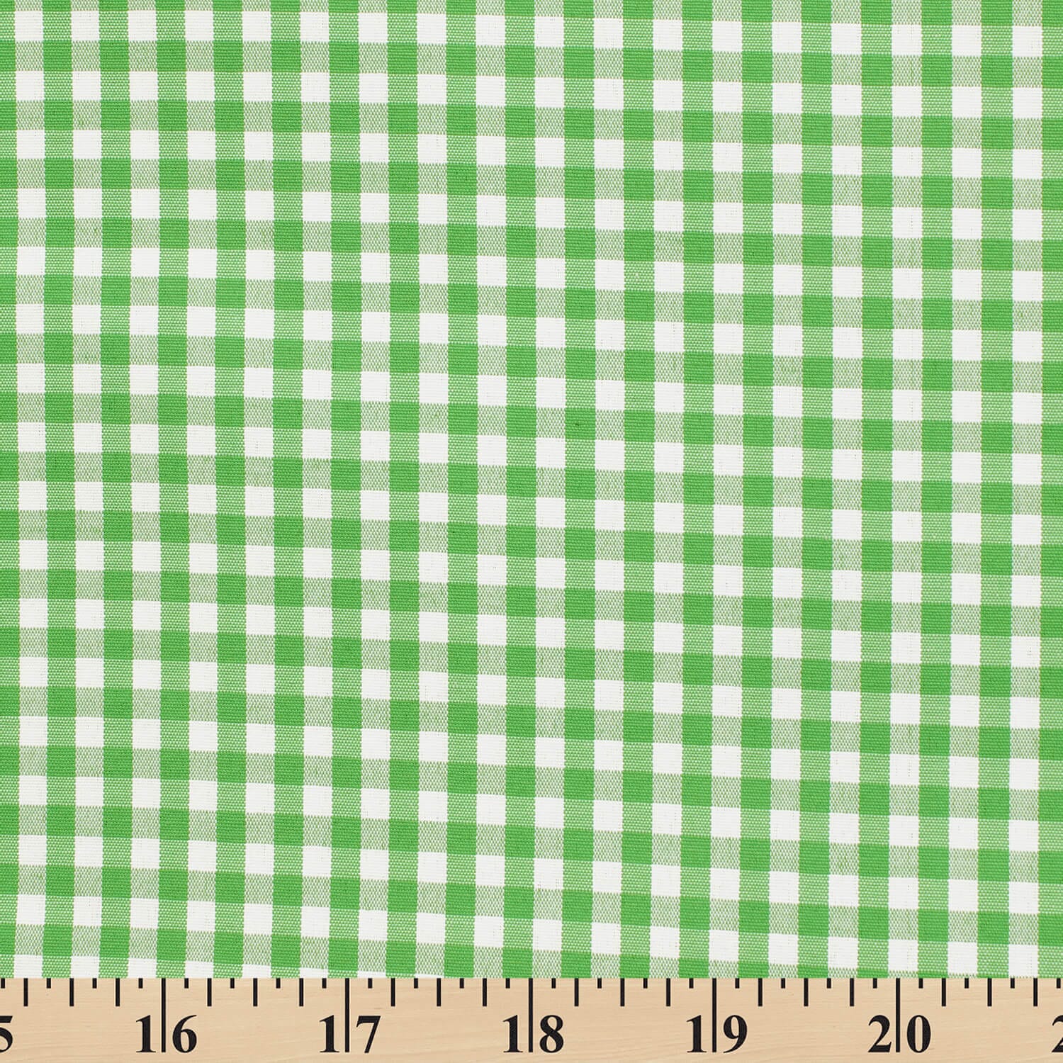 4 mm Gingham Check Plaid Polyester Cotton Poplin - Image 19