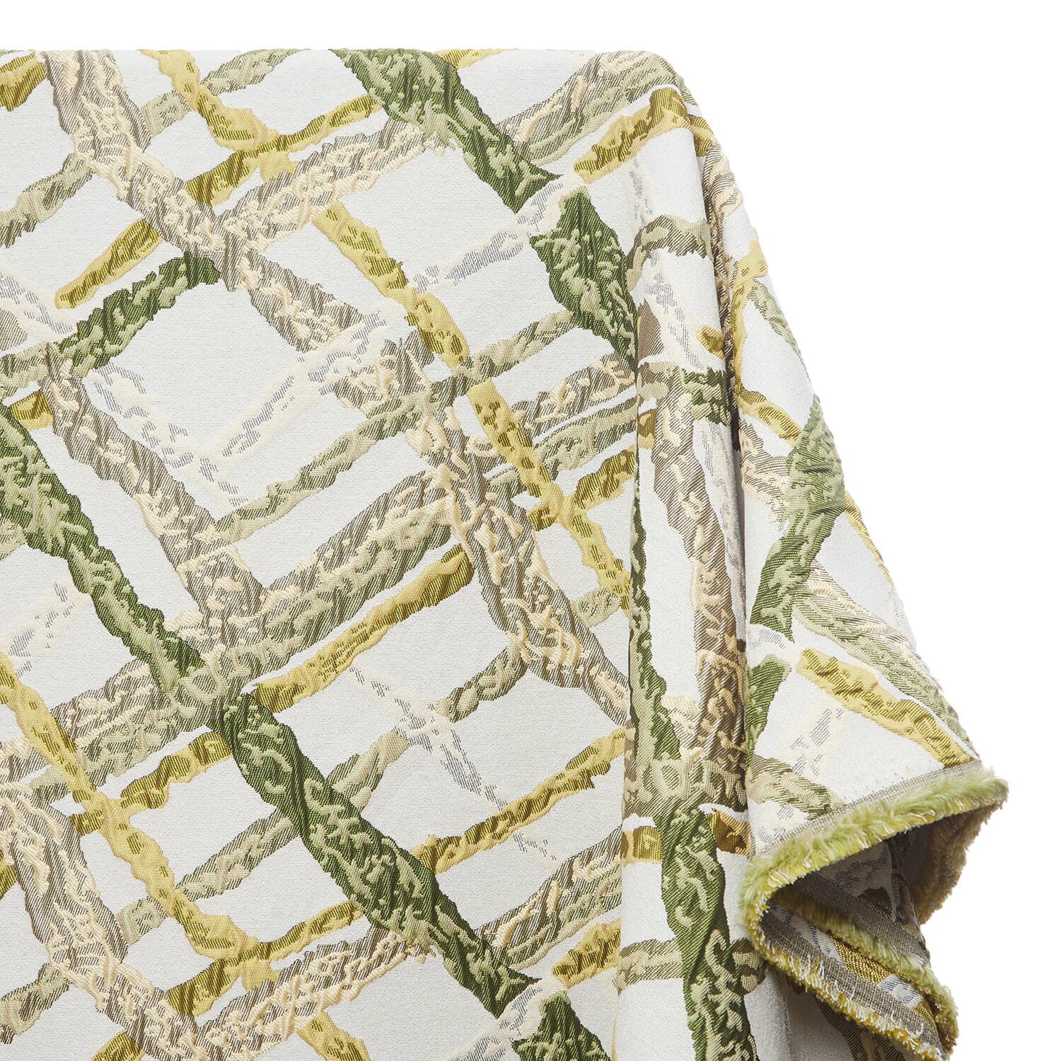 Abstract Vine Extra Wide Crinkle Upholstery Jacquard - Image 6