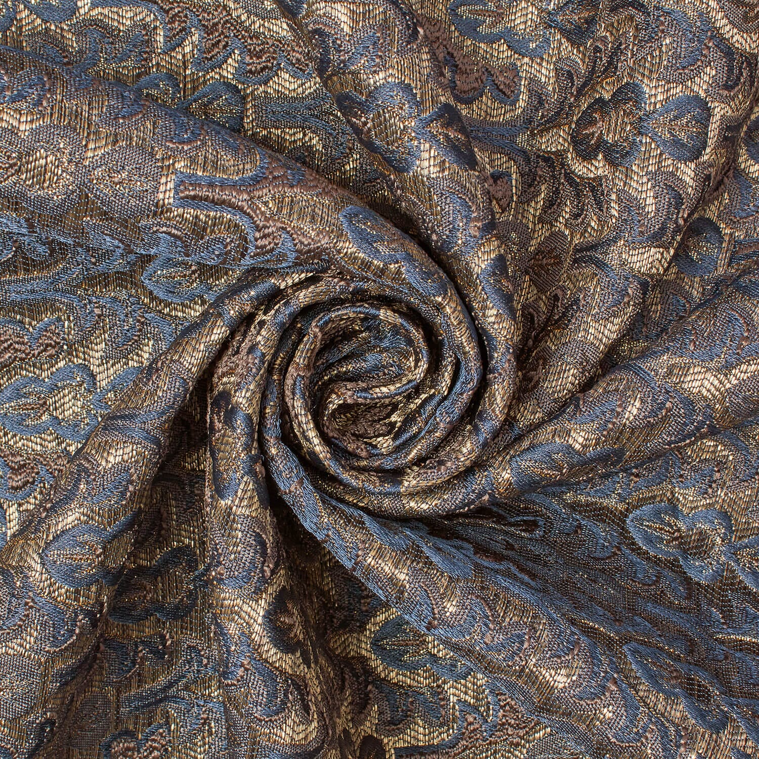Arbor Bloom Extra Wide Metallic Damask Upholstery Jacquard - Image 11