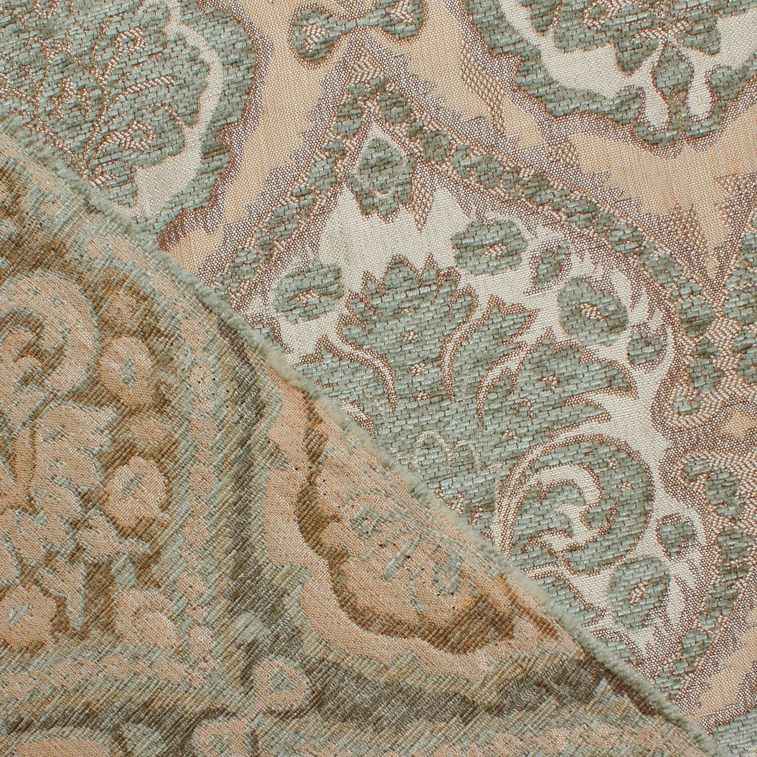 Baroque Floral Two Tone Polyester Chenille Damask Jacquard - Image 16