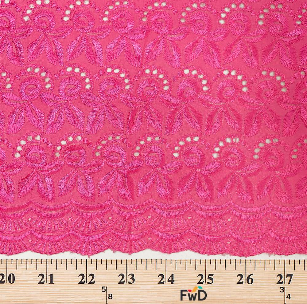 Blossom Eyelet Embroidery Fabric - Image 22