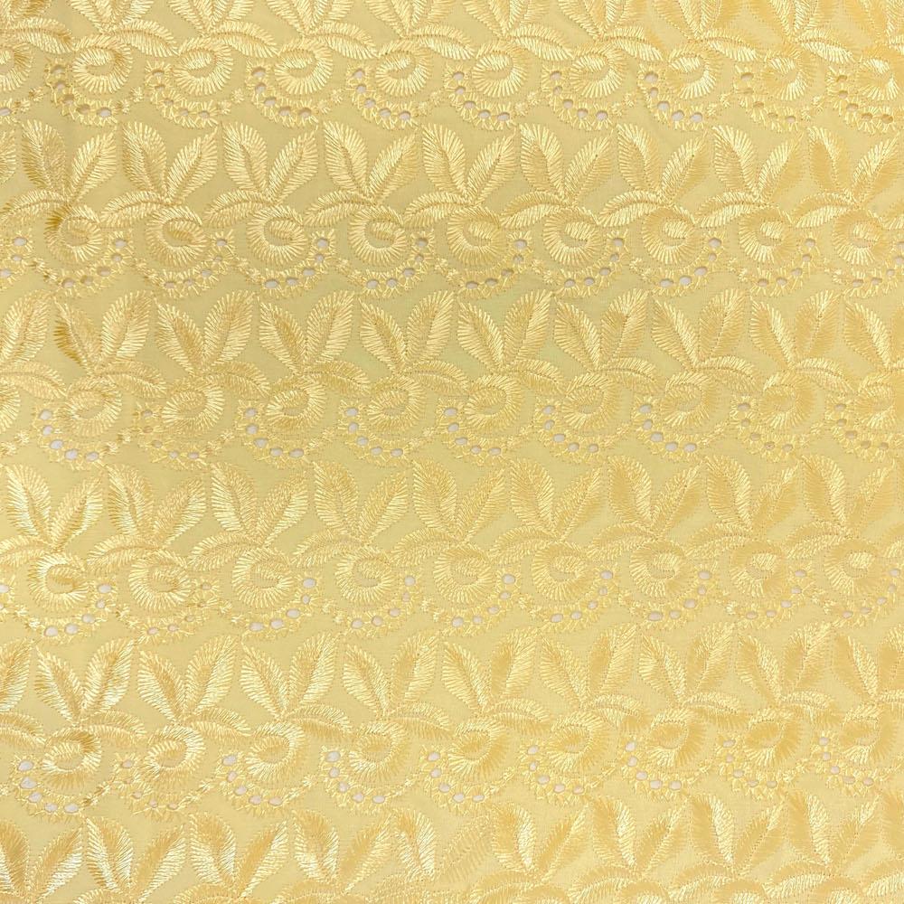 Blossom Eyelet Embroidery Fabric - Image 5
