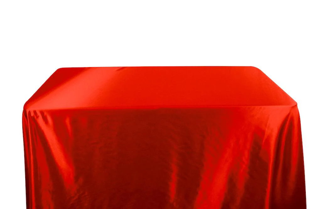 Bridal Satin Banquet Rectangular Table Covers - 6 Feet - Image 12
