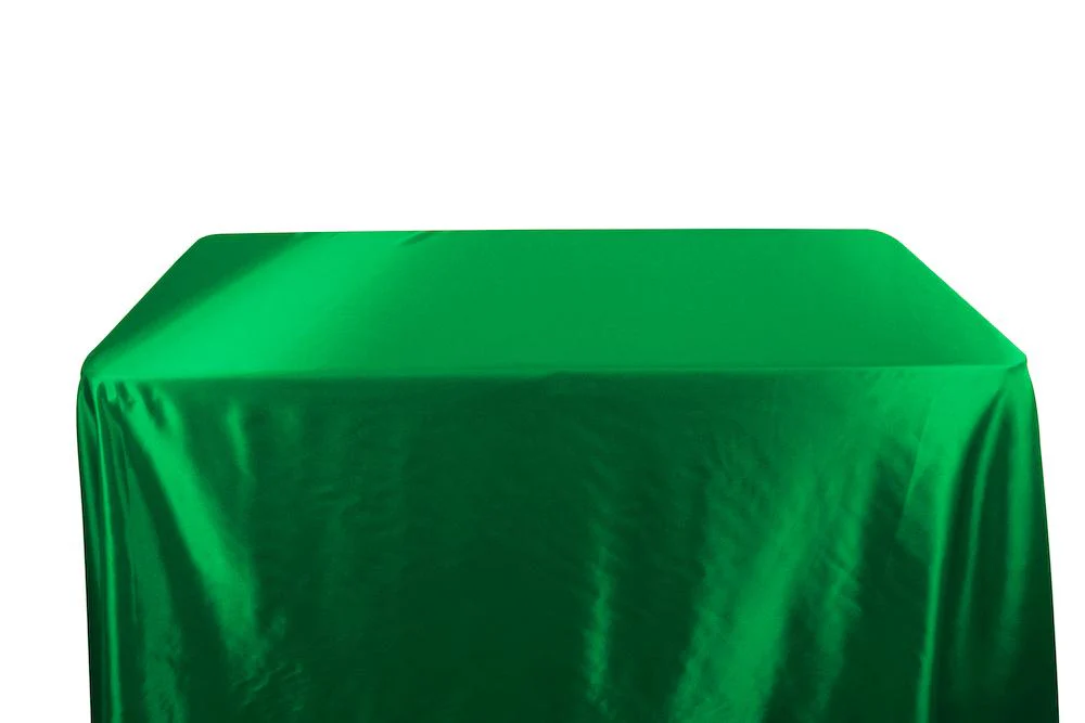 Bridal Satin Banquet Rectangular Table Covers - 6 Feet - Image 18