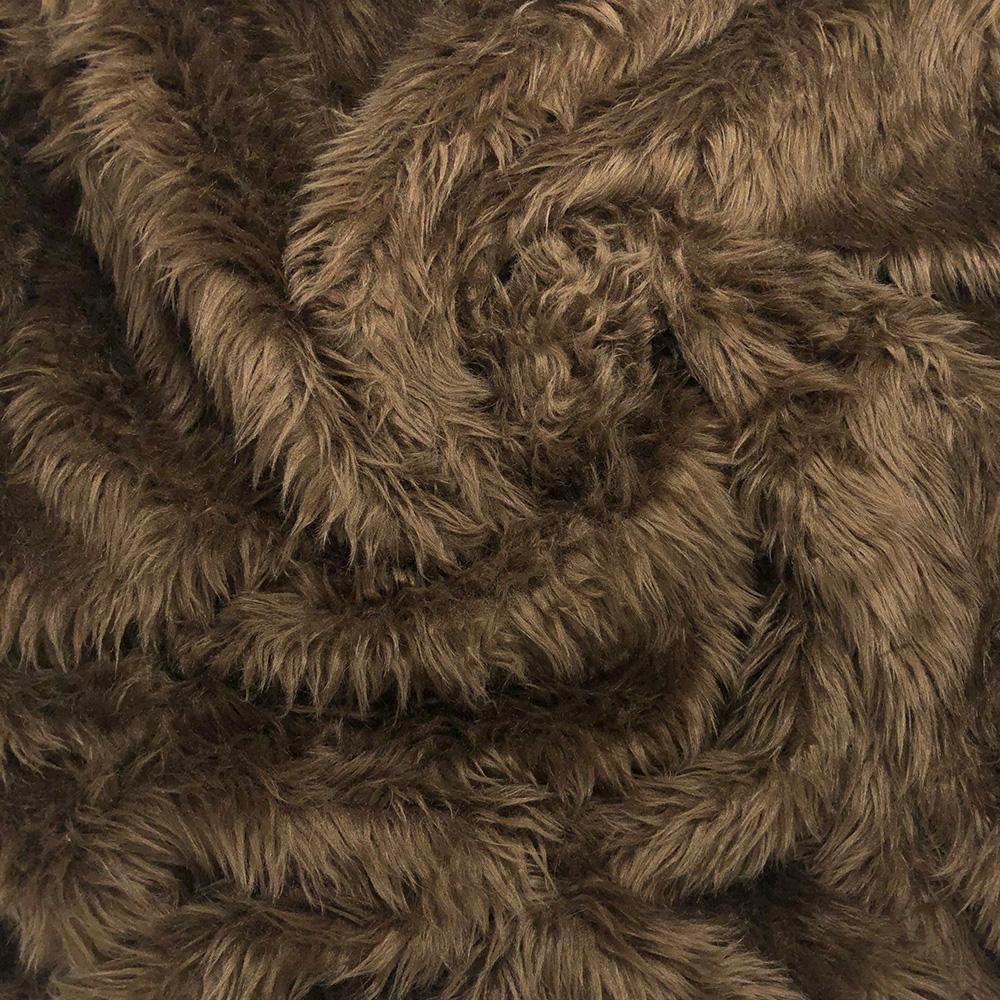 Shag Brown Faux Fur - Image 3