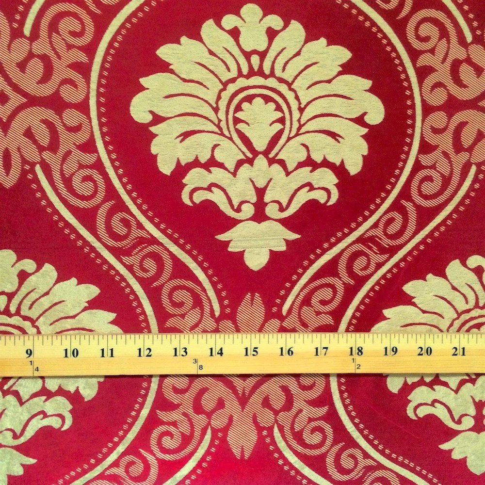 Burgundy Brushed Jacquard (914-5) - Image 4