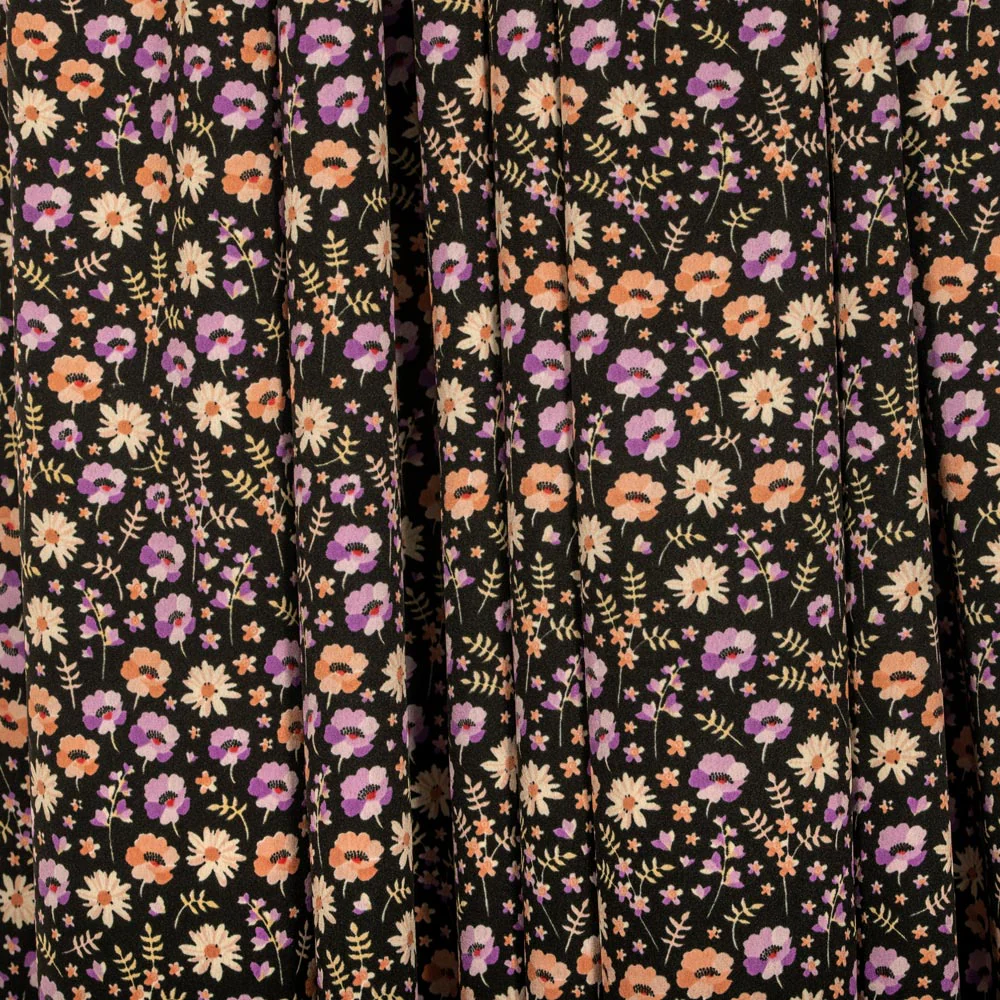 Carnation Crepe De Chine Print - Image 9