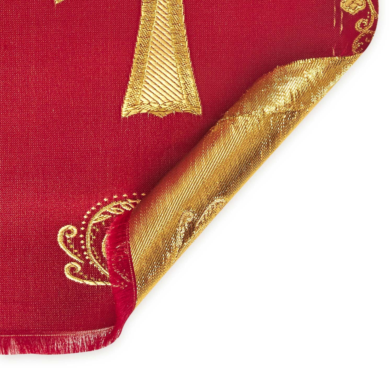 Clerical Cross Metallic Brocade Jacquard - Image 24