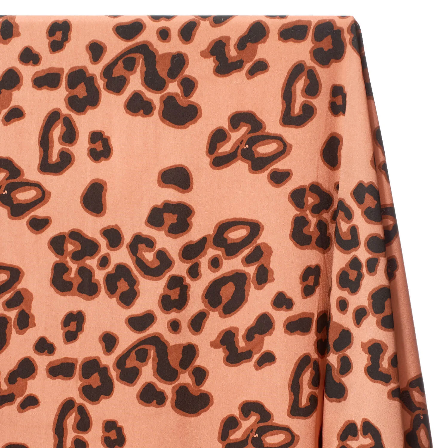 Clouded Leopard Crepe De Chine Print - Image 3