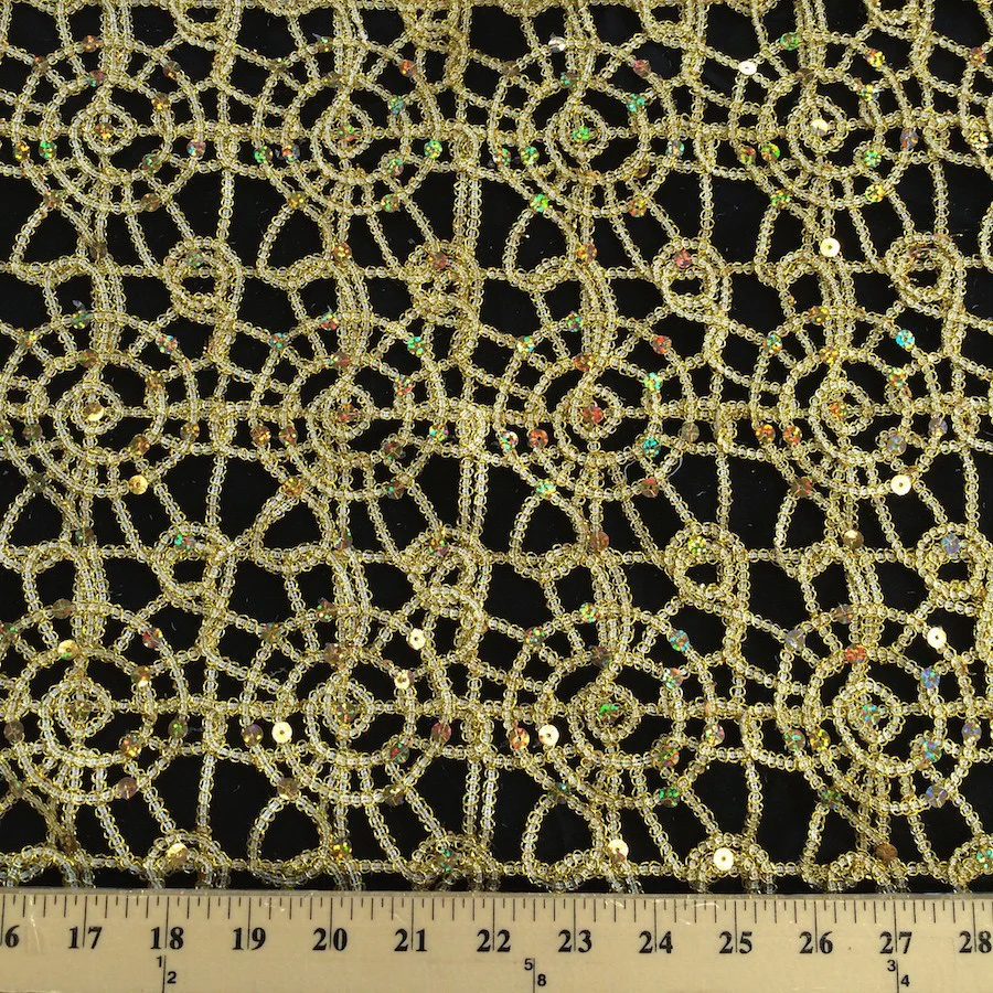 Corded Sequin Lace - Image 6