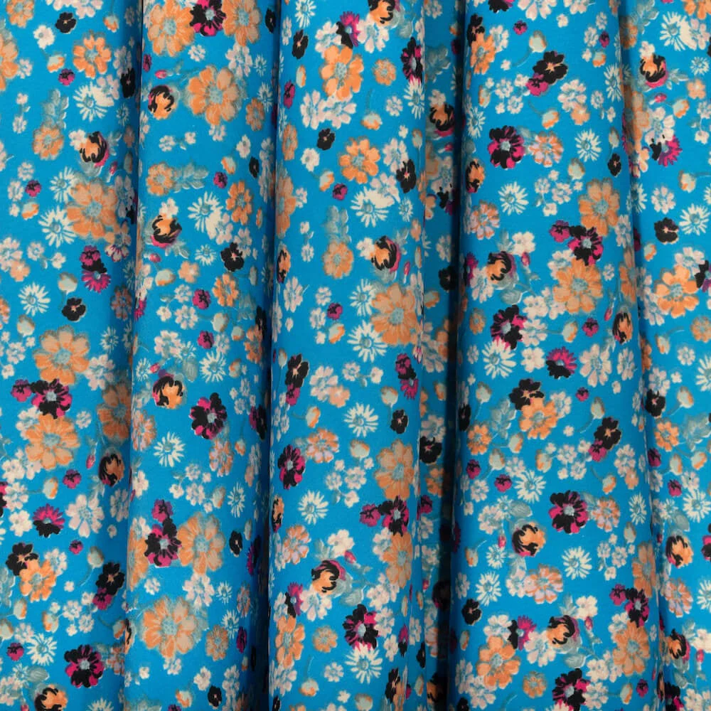 Coreopsis Crepe De Chine Print - Image 12