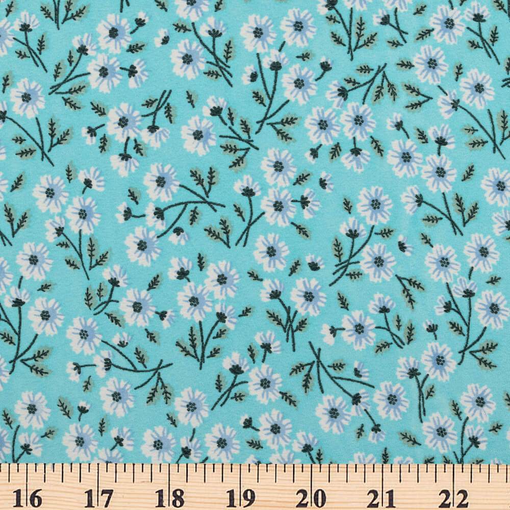 Cosmos Crepe De Chine Print - Image 4