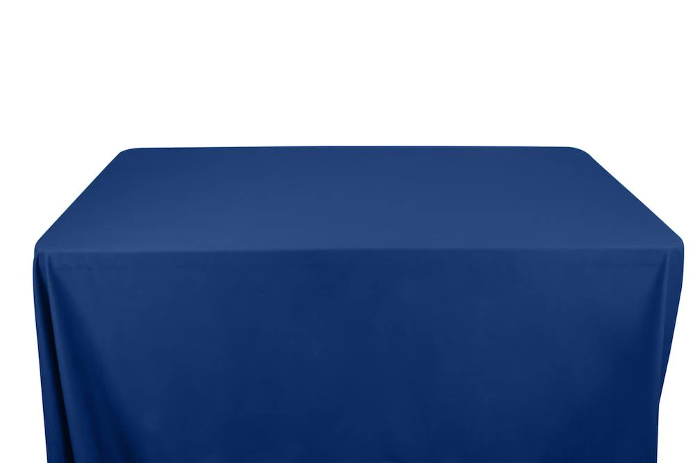 Cotton Polyester Broadcloth Banquet Rectangular Table Covers - 6 Feet - Image 43