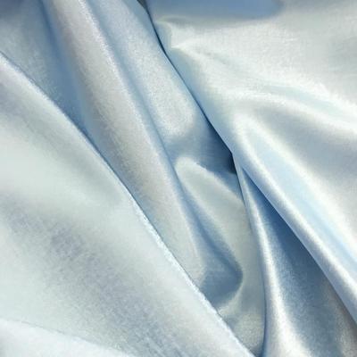 Crepe Back Satin Rod Pocket Curtains - Light Blue - Image 3