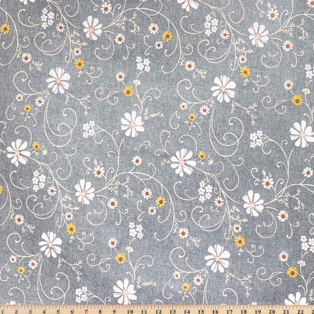 Daisy Print Oilcloth - Image 8