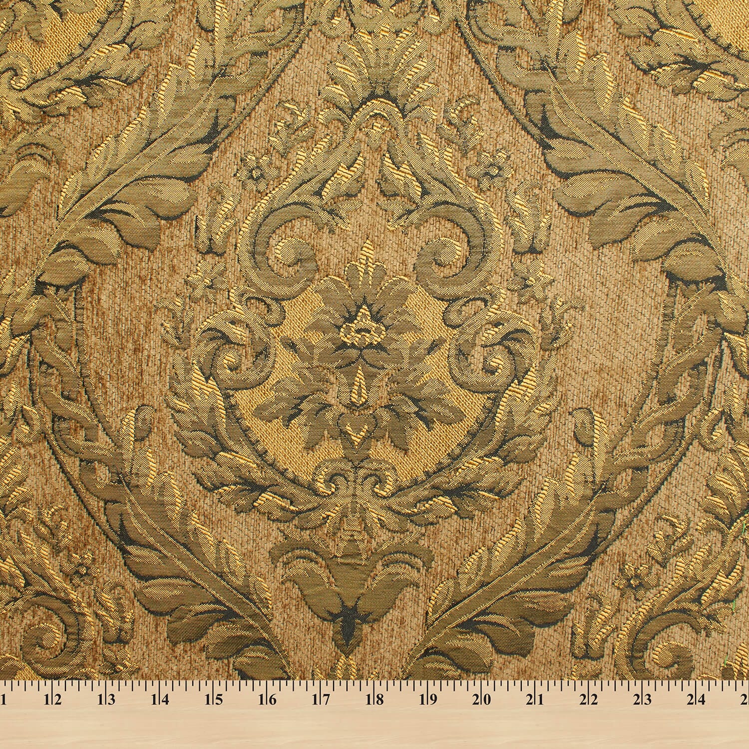 Floral Bloom Two Tone Polyester Rayon Chenille Damask Jacquard - Image 9