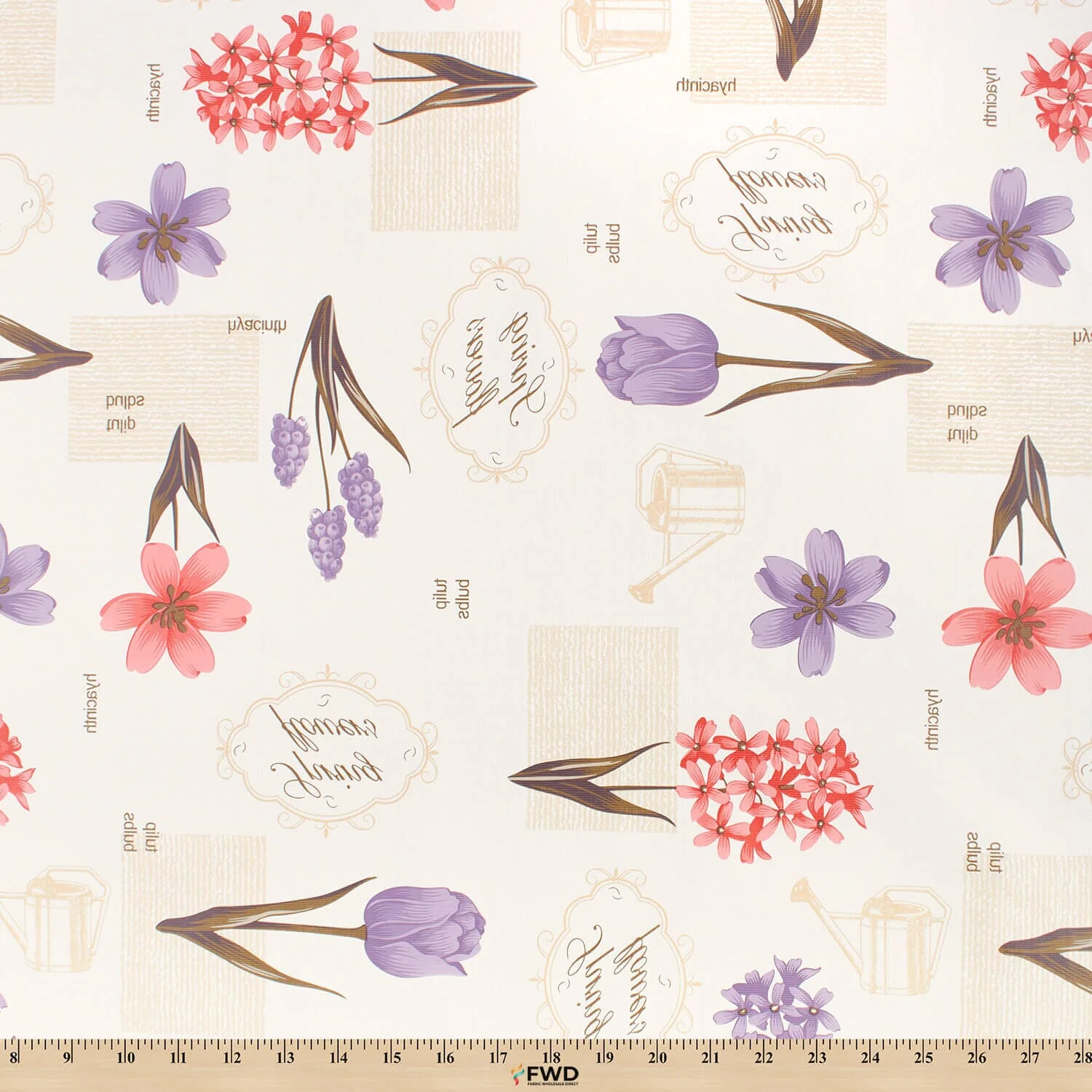 Flower Garden Oilcloth - Image 3