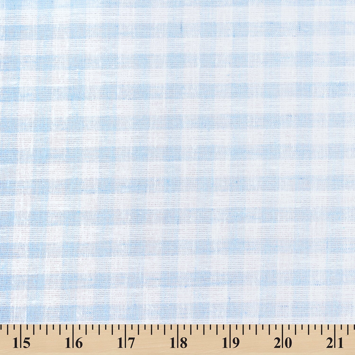 Gingham Check Linen-Look - Image 16