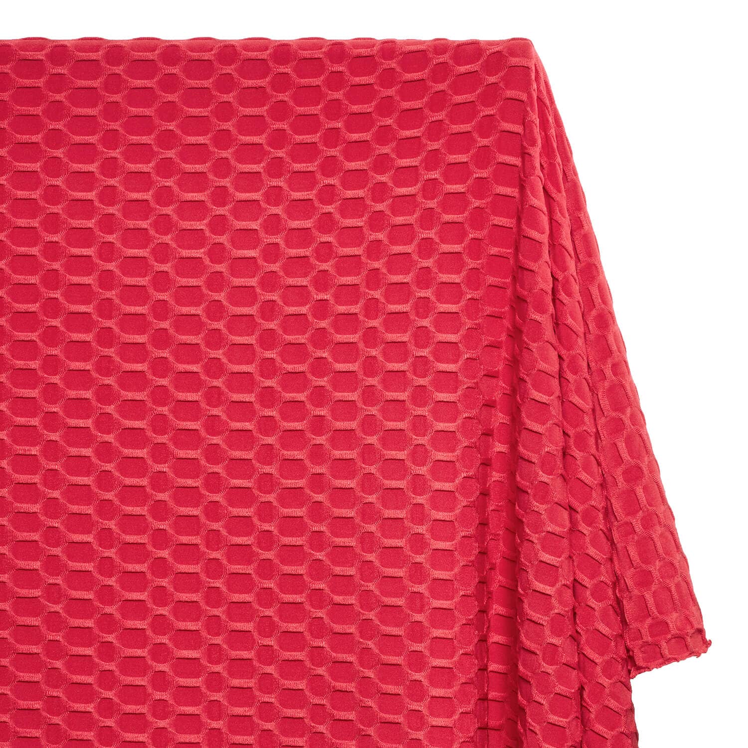 Honeycomb Bubble Jacquard Performance Knit - Image 5