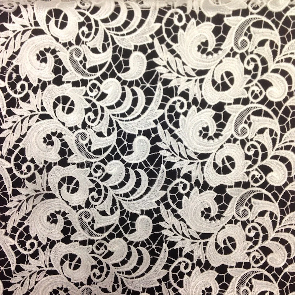 Ivory Cardinal Guipure French Venice Lace - Image 2