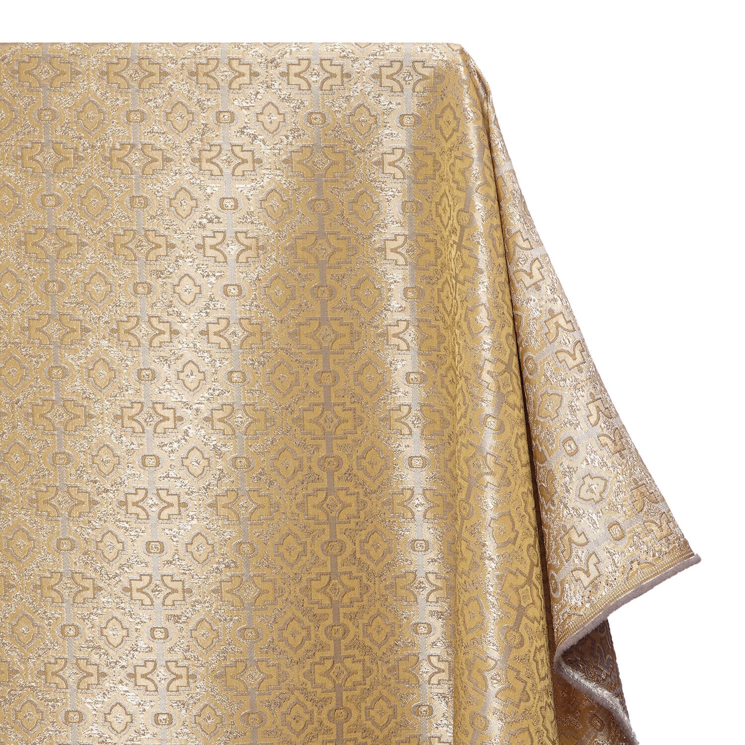 Kashmir Geometric Extra Wide Brocade Upholstery Jacquard - Image 3