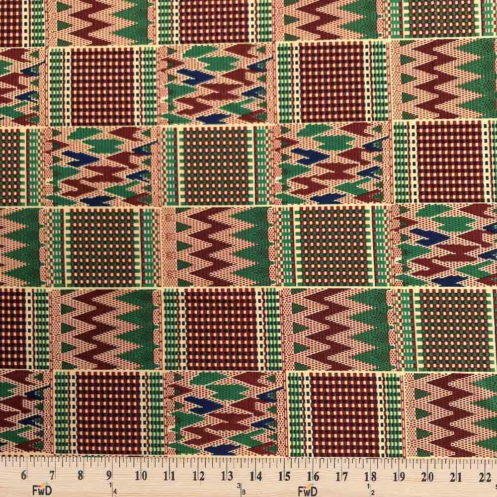 Kente Print ITY (11-2) - Image 2