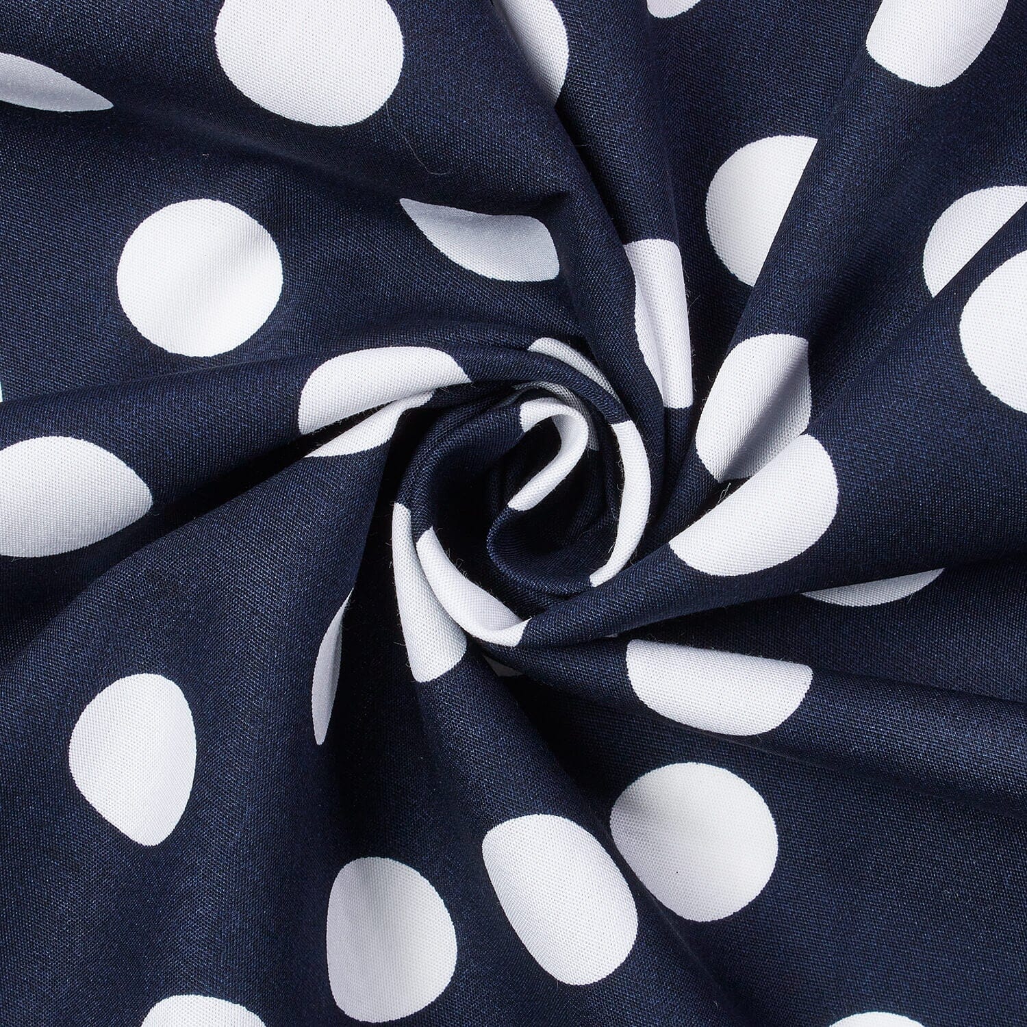 Large Polka Dot Cotton Poplin (58/60 Inch) - Image 48