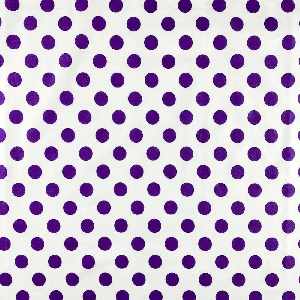 Large Polka Dot Cotton Poplin (58/60 Inch) - Image 56
