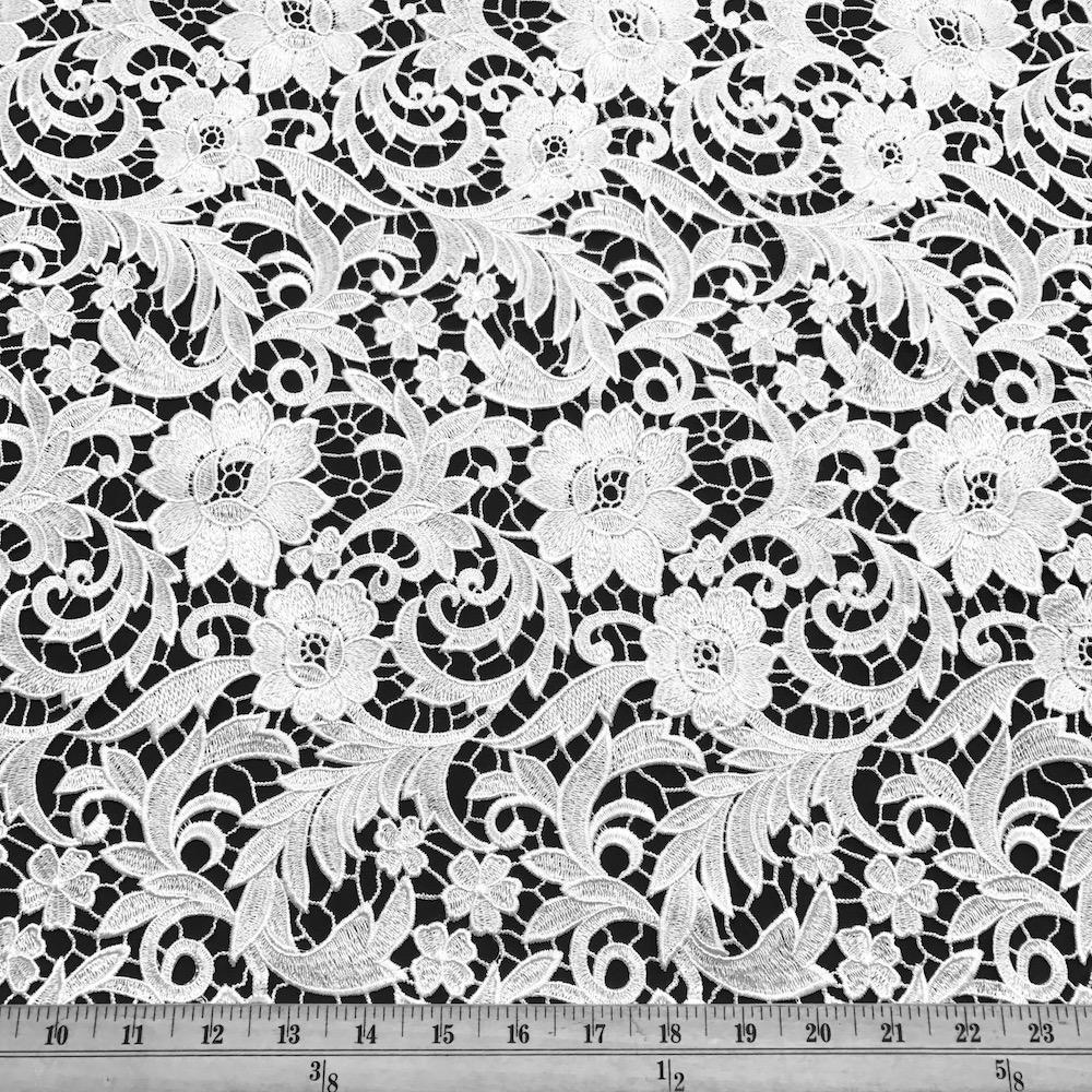 Lotus Guipure French Venice Lace - Image 4
