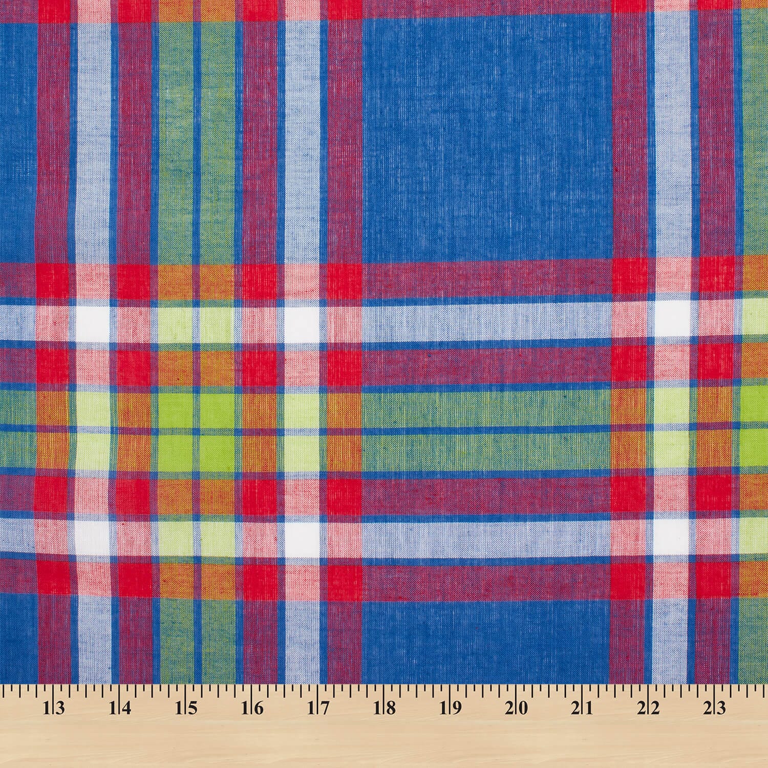 Madras Plaid Fabric (Style 3851) - Image 3