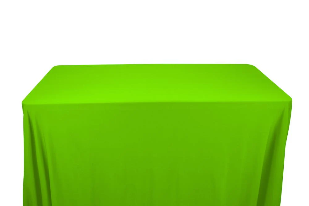 Matte Milliskin Tricot Banquet Rectangular Table Covers - 8 Feet - Image 13