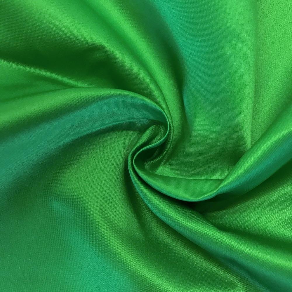 Matte Satin (Peau de Soie) Rod Pocket Curtains - Kelly Green - Image 3