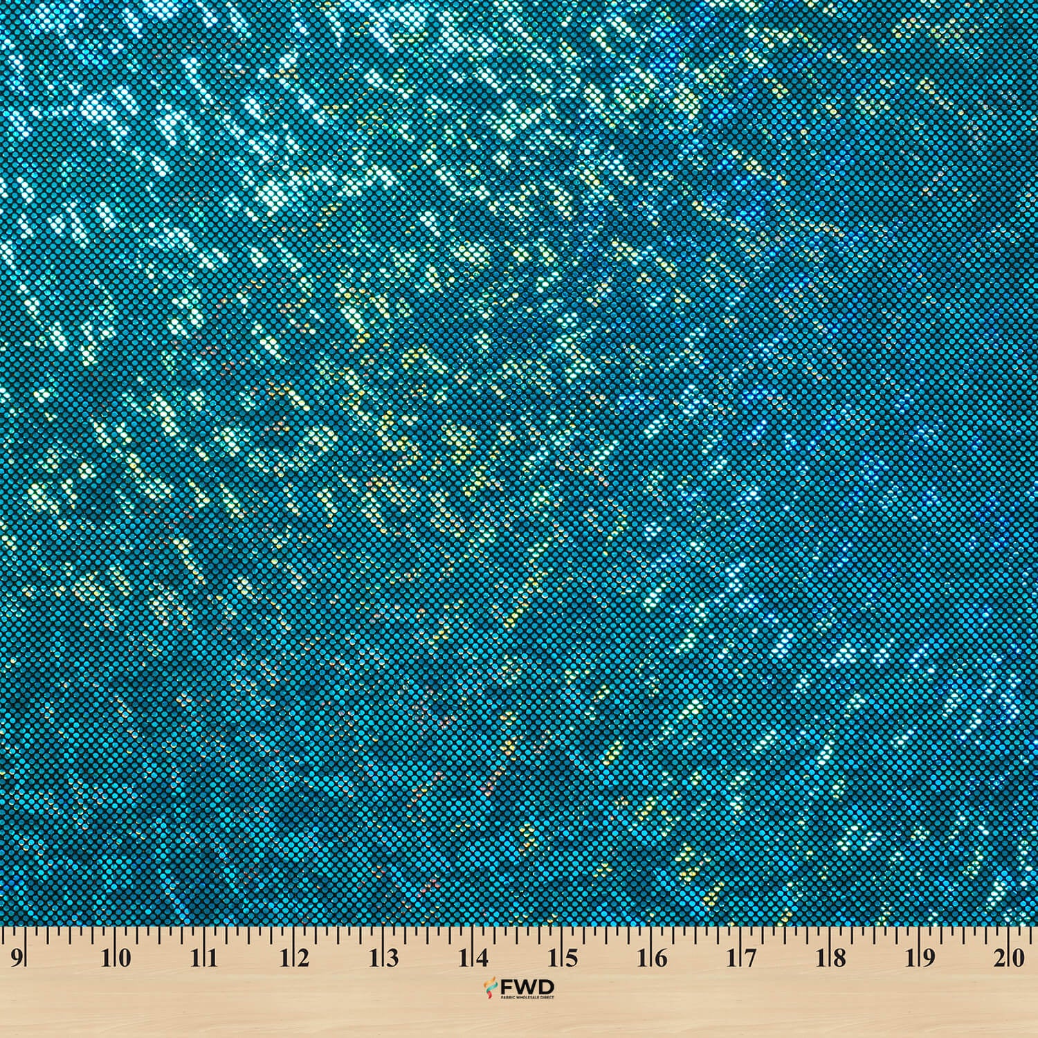Micro Dot Hologram Tricot Foil Fabric - Image 31