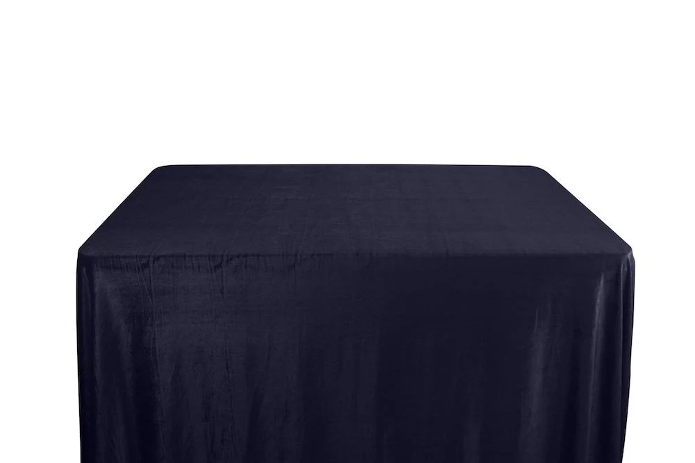 Micro Velvet Banquet Rectangular Table Covers - 6 Feet - Image 18