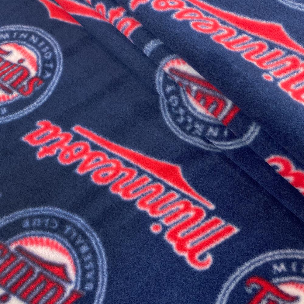Minnesota Twins MLB Fleece Fabric - Image 2