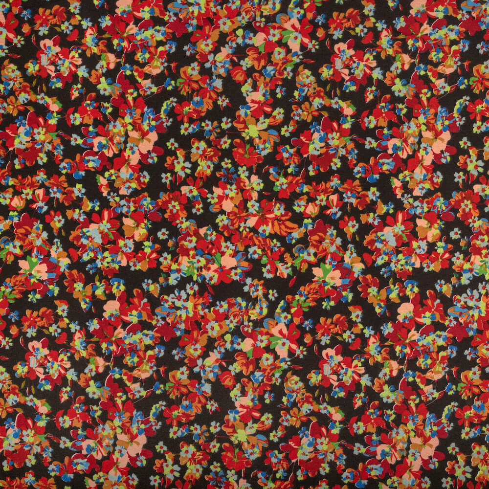 Orchid Crepe De Chine Print - Image 5