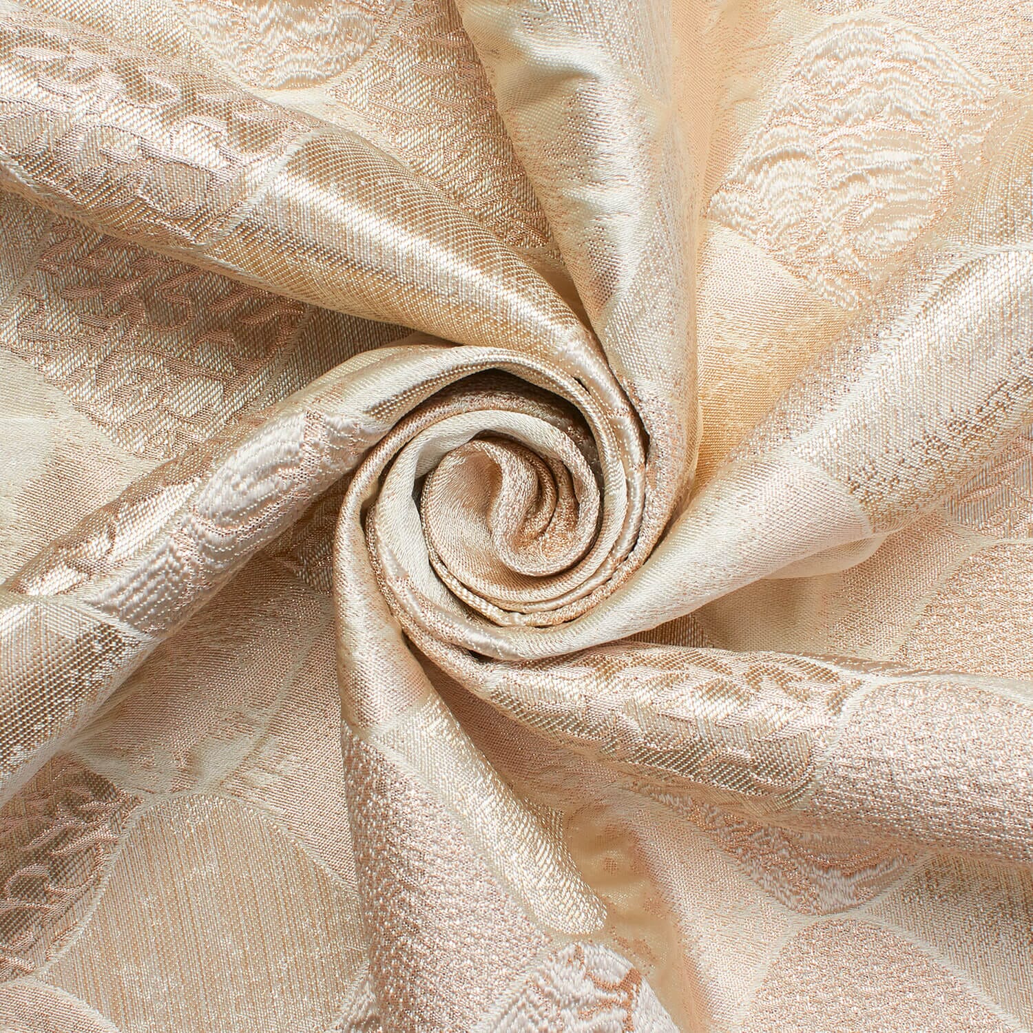 Ornamental Extra Wide Metallic Upholstery Jacquard - Image 3