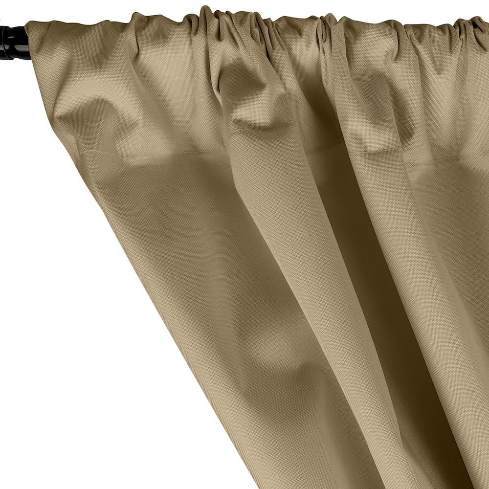 Ottertex® Canvas Waterproof Rod Pocket Curtains - Khaki - Image 2