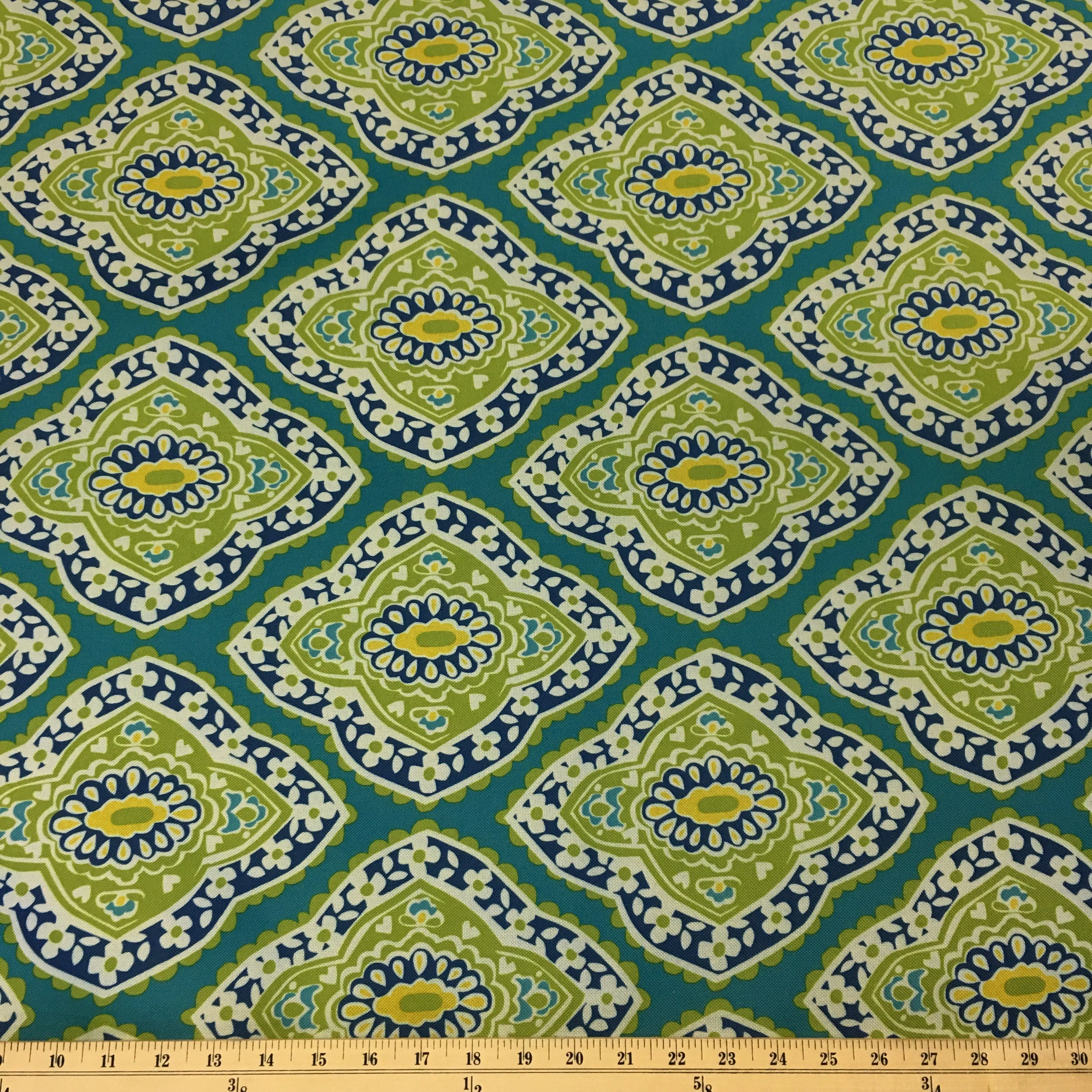 Ottertex® Waterproof Canvas - Medallion Print - Image 4