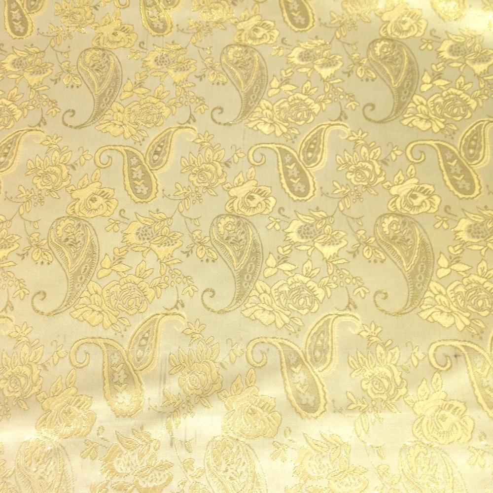 Paisley Flower Metallic Brocade - Image 5
