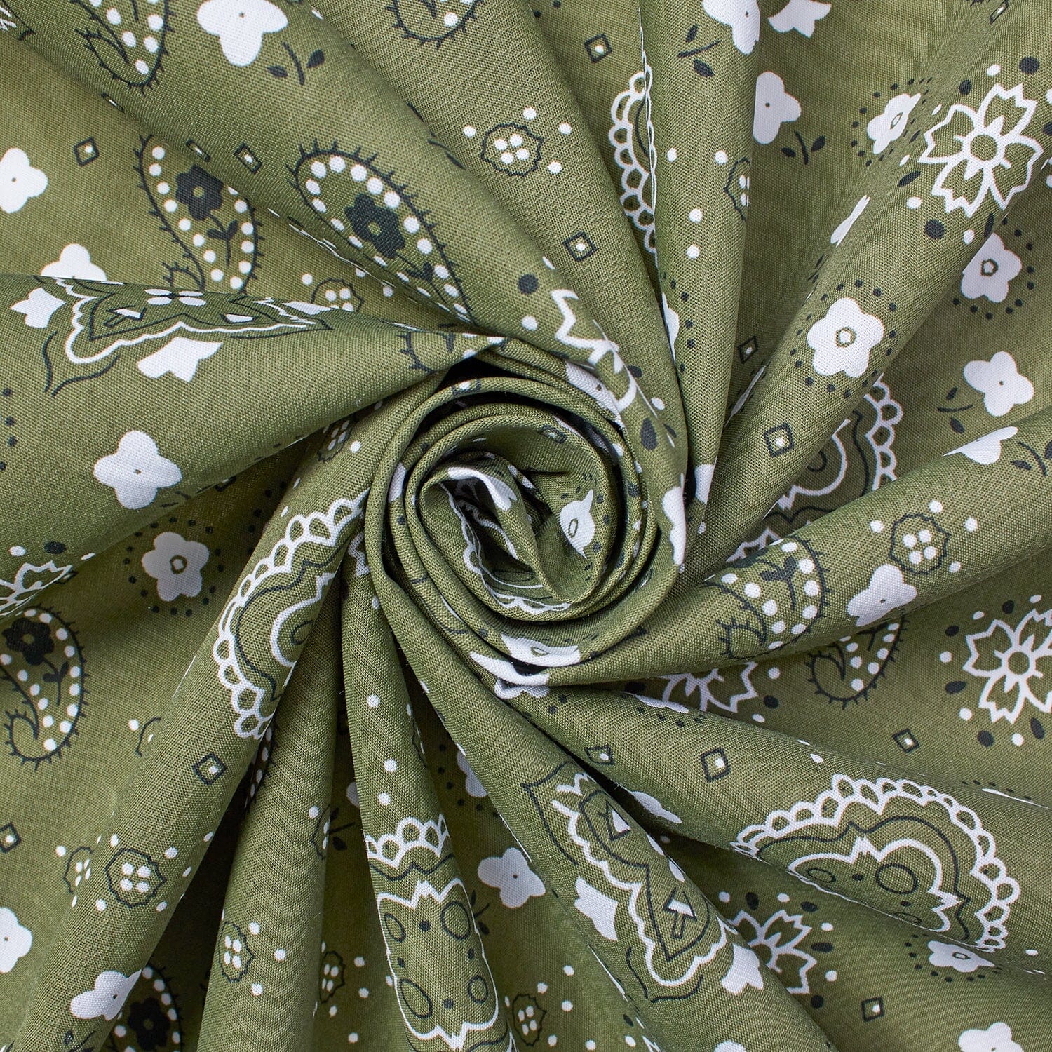 Paisley Print Bandana Broadcloth (60 Inches) - Image 21