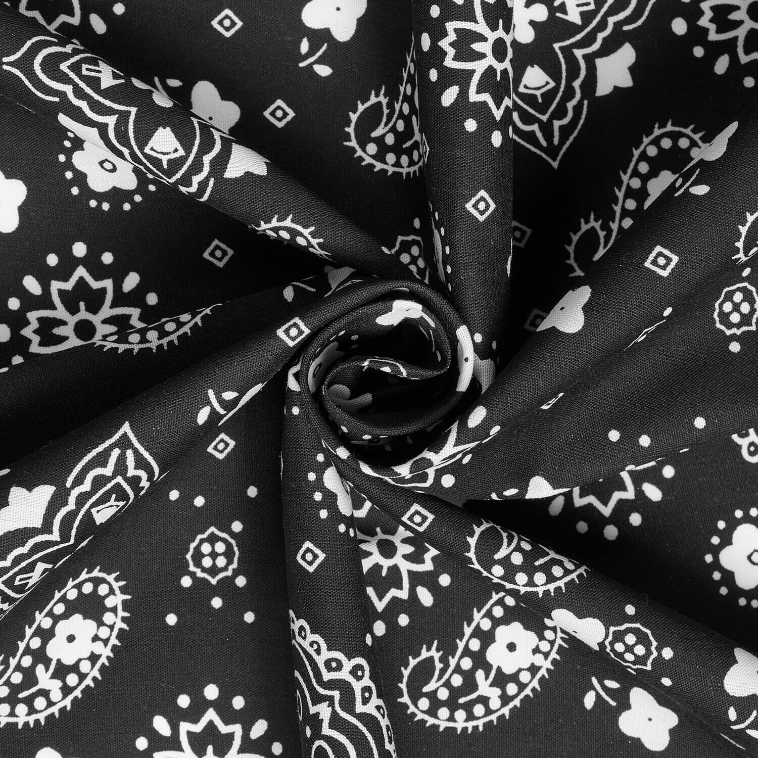 Paisley Print Bandana Broadcloth (60 Inches) - Image 45