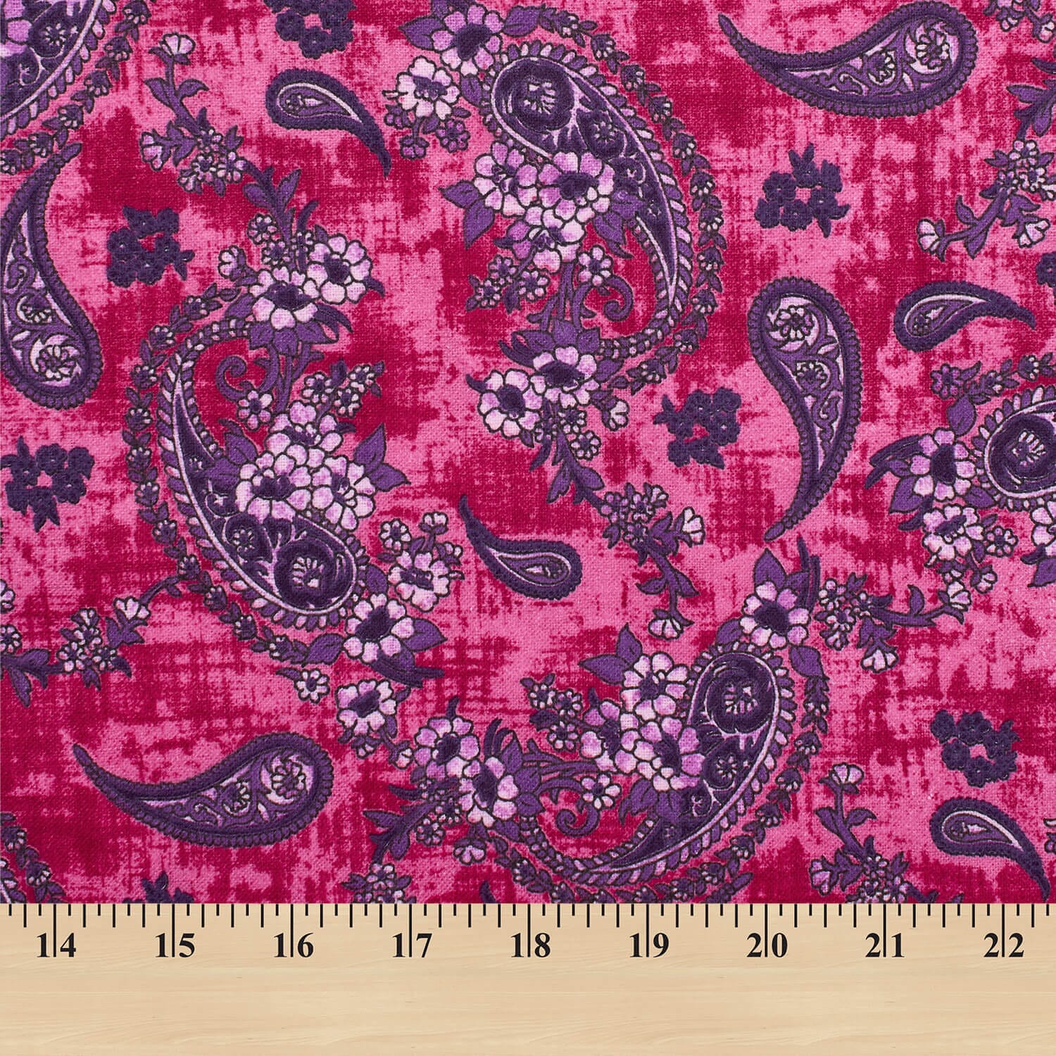 Paisley Printed Cotton Flannel - Image 4