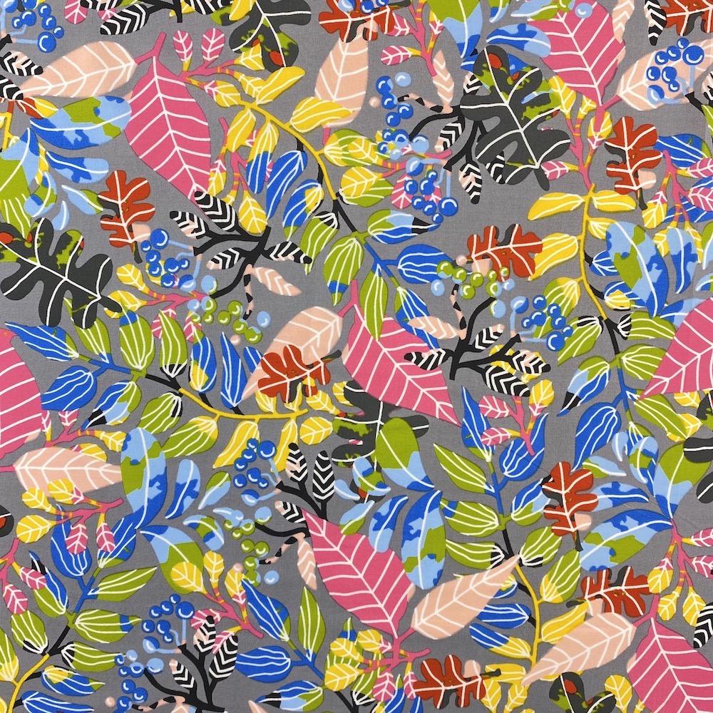 Passion Leaf Print Cotton - Image 5