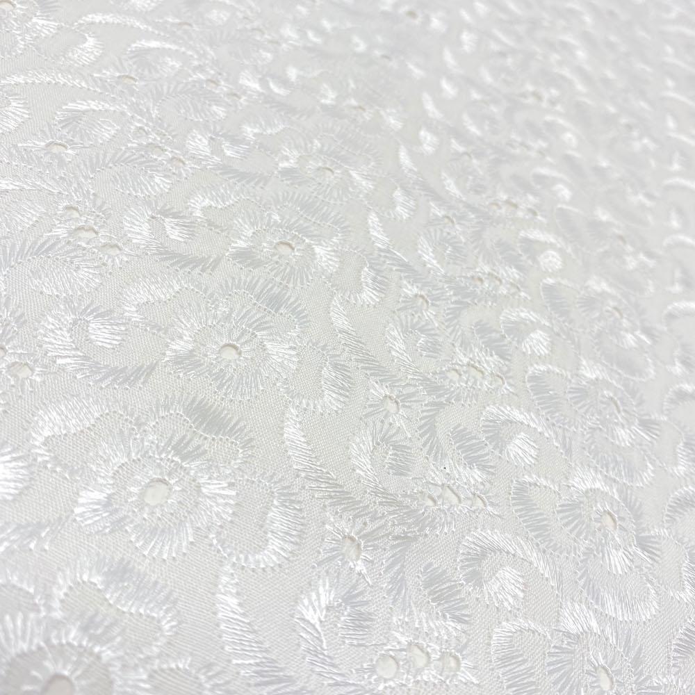 Petal Eyelet Embroidery Fabric - Image 3