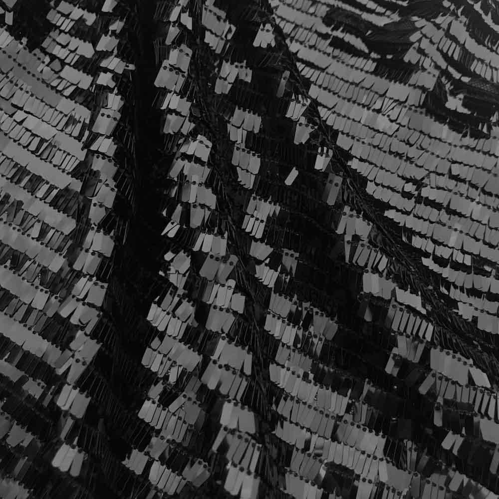 Rectangle Piano Sequins on Stretch Mesh - Image 42