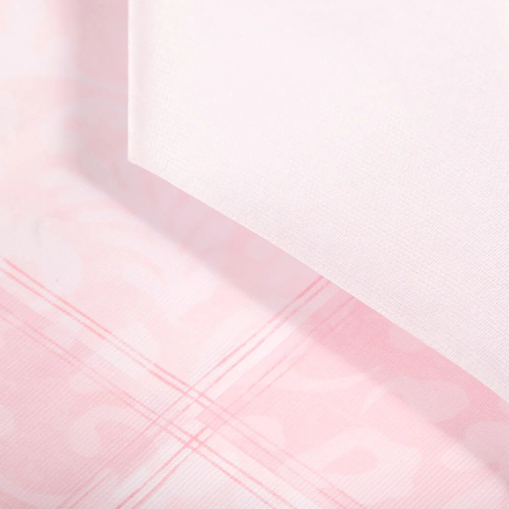 Pink Check Oilcloth - Image 3
