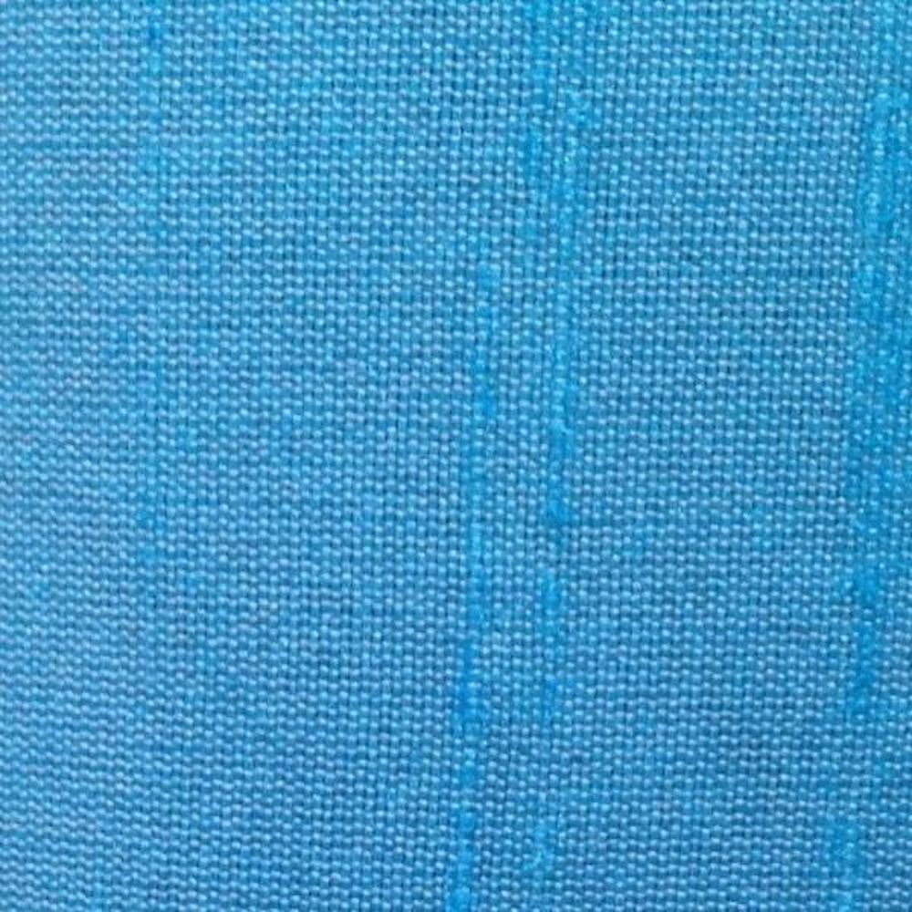 Polyester Dupioni Rod Pocket Curtains - Baby Blue 160 - Image 3