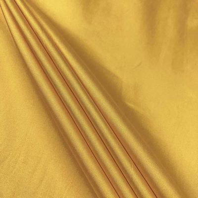 Polyester Taffeta Lining Rod Pocket Curtains - Yellow - Image 3