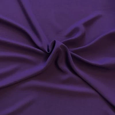 Rayon Challis Rod Pocket Curtains - Purple - Image 3